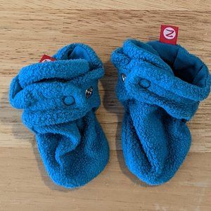 Zutano Booties Teal